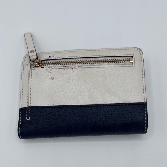 Kate Spade wallet in black & navy blue - Picture 2 of 4